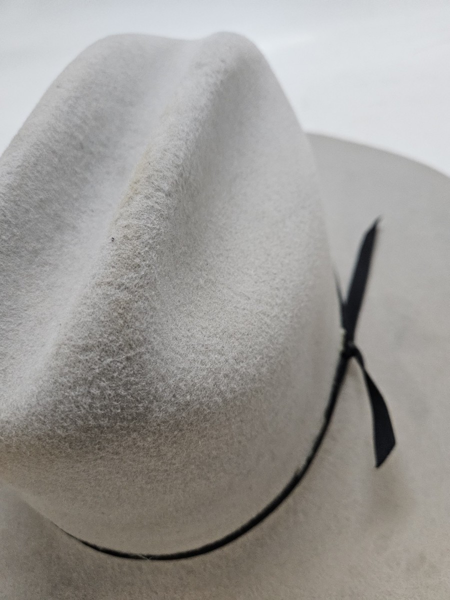Cody James 3X Wool Blend Felt Cowboy Hat, Gray Size 7 1/4