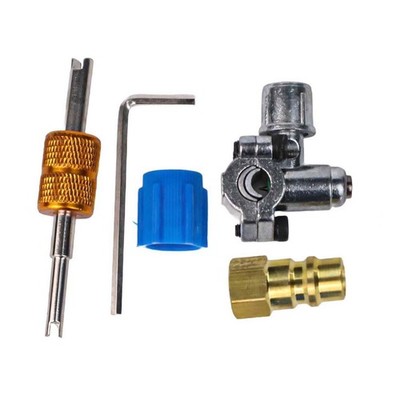 AC System Upgrade A/C Retrofit Ventil Kit Messing Ventil Kit Anti-Leck Design