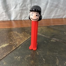 Vintage Lucy Van Pelt Pez Dispenser - Red Stem Slovenia Peanuts Gang - Vintage