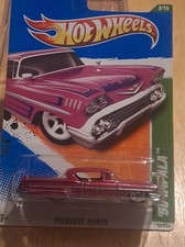 2011 Hot Wheels Regular Treasure Hunt '58 Impala 3/15