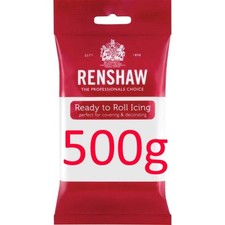 Renshaw Ready-To-Roll Icing White 500g
