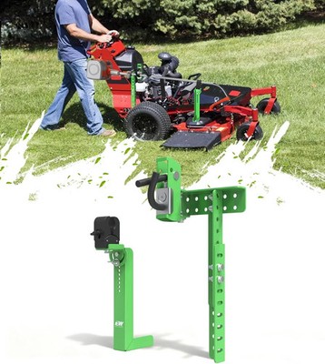 Weedeater Rack for Zero Turn, Lawn Mower Trimmer Rack for Walk-Behind, Stand-On,