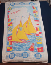 Vintage Guantanamo Bay Kuba Strandtuch Made in USA Muscogee US Navy GITMO