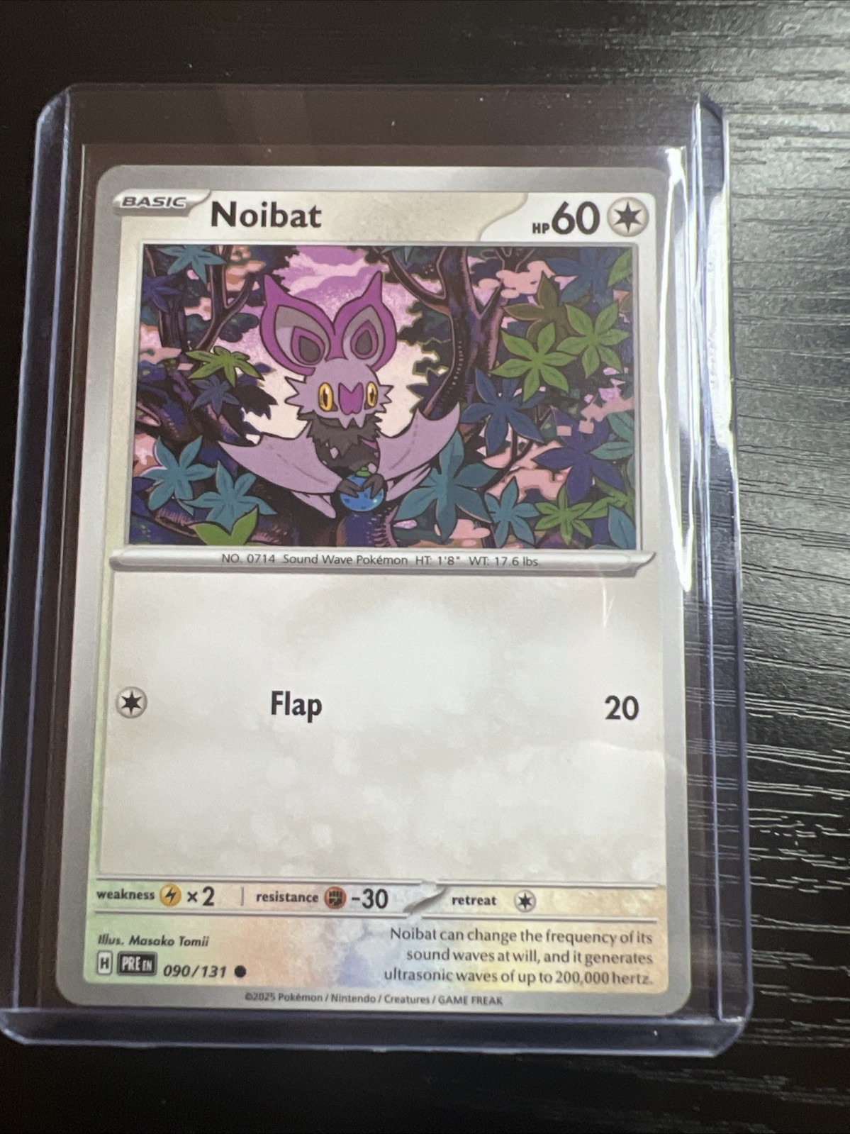 Pokémon TCG Prismatic Evolutions Noibat 90/131