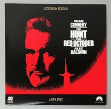 The Hunt for Red October Laserdisc Letterboxed 1990 LV 32020-2L