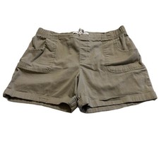 Wonder Nation Shorts Junior  s Size XXL 18 Tan Elastic Waistband Drawstring