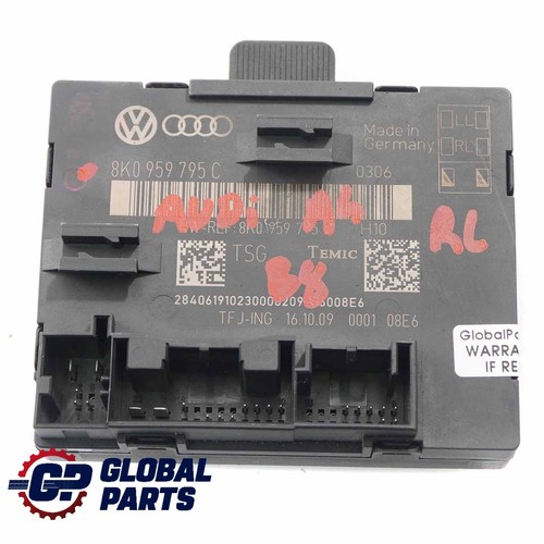 Audi A4 B8 Tür modul hinten links Rechts Steuergerät Modul ECU 8K0959795C