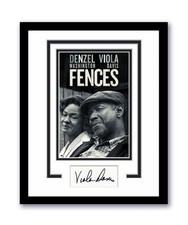 Viola Davis Autographed Signed 11x14 Framed Photo Fences ACOA
