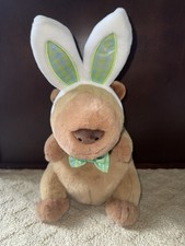 F.A.O. Schwarz Cheers 4 Ears Capybara Plush Stuffed Animal EUC