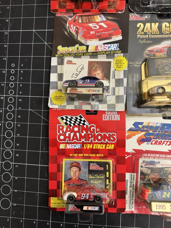 (22) Racing Champions Nascar Stock Car 1992 - 1996 1/64 Die Cast lot - Image 3 of 4