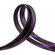 Braided Cable Sleeve, 33ft Expandable Wire Loom for Automotive Wiring Harness...