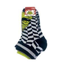 Dr. Seuss The Grinch Christmas Socks 3-Pack Unisex Festive Ankle Holiday Gift Ne