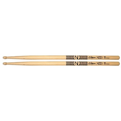 Zildjian 400th Anniversary Drumsticks - Z5B-400 - Clear Lacquer Wood Tip 5B with