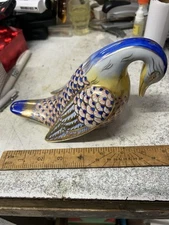 ANTIQUE VINTAGE KPM BERLIN HANDPAINTED PORCELAIN DUCK