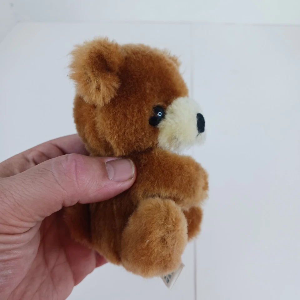 Vintage 5" Hai Tai Brown Panda Teddy Bear - Image 3 of 4