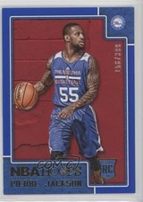 2015-16 Panini NBA Hoops Rookies Blue 156/399 Pierre Jackson #264 1h1