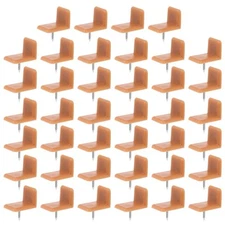 Tack-in Drawer Glides Tack Glide 40pcs L-Shaped Drawer Slide Stoppers, ABS & ...