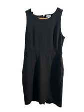 J.Crew Black Sheath Dress business work Office Closet Staples  size 4