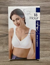 New old stock Playtex eighteen hour bra comfort straps 34B white soft cup