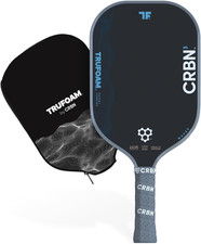 Trufoam Waves Carbon Fiber Pickleball Paddle - 100 Foam Core for Power