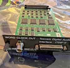 Yamaha MY8TD 8 canali formato TDIF-1 scheda I/O ingresso uscita scheda espansione 