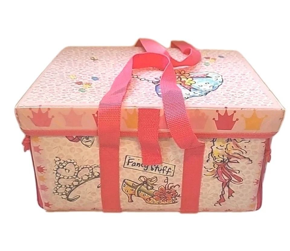 Madame Alexander Fancy Nancy Cubo con Cremallera Paisaje de Juego Caja de Almacenamiento Alfombra de Juego Estuche de Transporte Foto 2 de 4