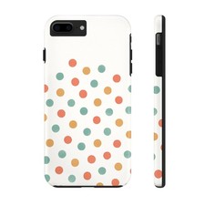 Colorful Polka Dot Phone Cases - Durable Protection, Modern Design, Trendy Gift