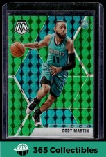 2019-20 Panini Mosaic Cody Martin - Panini Green Prizm Charlotte Hornets