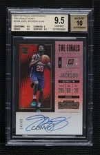 2017-18 Contenders Rookie The Finals Ticket 4/49 Josh Jackson BGS 9.5 Auto 13c1