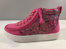BILLY Footwear Kids Classic DR High II High Tops Kids Canvas Upper Fuschia Sz 12