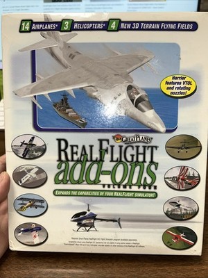 Great Planes RealFlight Add-ons Volume 4 Software Simulator New in Box