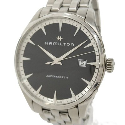 HAMILTON Jazzmaster Quartz SS Black Dial H32451131 Working