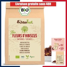 Fleurs d'hibiscus bio séchées 1000g thé hibiscus aromatique sans caféine