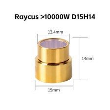 Laser Source Protective Windows Lens Protection Cap Fiber Laser Cutting/Welding