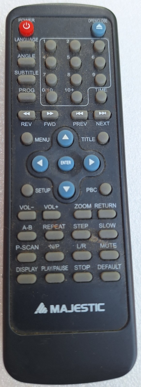 Telecomando Originale MAJESTIC per DVD / DVX-262N