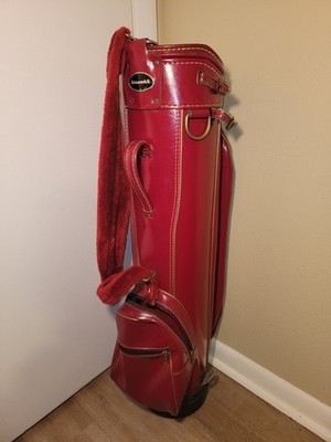 Vintage Brunswick Golf Bag w/ Arm Strap and  Club Cover