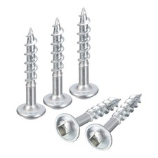 #8x1" Pocket Hole Screws, 100pcs Square Drive Self Tapping Wood Screws