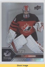 2022 Team Canada Juniors Men's U-20 Pillars of Light Dylan Garand #17 READ ex5