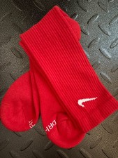 RED Nike Socks - One Pair Only NEW Dri-Fit