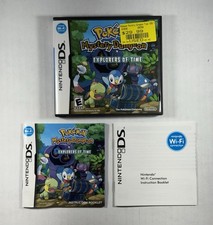 Pok mon Mystery Dungeon Explorers of Time Nintendo DS, 2008 CASE MANUAL ONLY