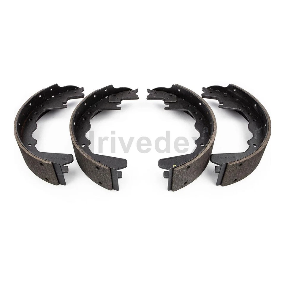 Pastillas de freno y zapatas semimetálicas delanteras traseras para Dodge B2500_DV 1995 1996 1997 Foto 3 de 4