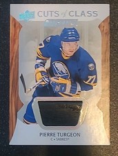 2024-25 Engrained Icons Cuts of Class Pierre Turgeon Hockey Stick Memorabilia