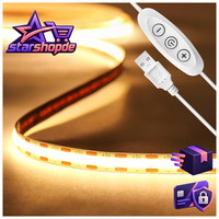 LED Streifen 2M Warmweiß 3000K 960 Leds Dimmbar Flexibel FüR KüChe Schlafzimmer