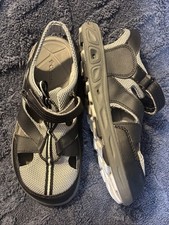 Columbia Techsun Wave Kids Closed Toe Water Sandals Shark Gray Youth 6/W 7.5-8