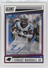 2022 Score Signatures Terrace Marshall Jr #47 Auto 0x4t