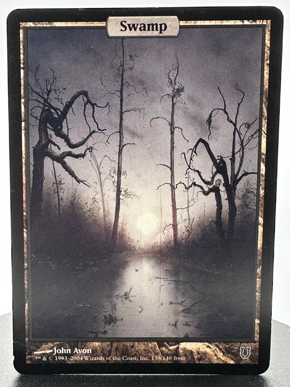 Swamp - Full Art 138 Land Unhinged MTG LP