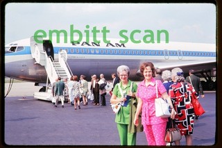 Original Slide Pan Am Boeing 707 321B (N455PA "Jet Clipper Buckeye") in 1971