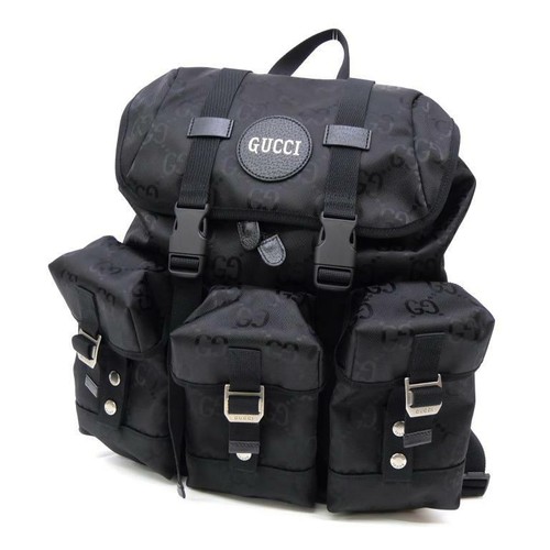| GUCCI Bag: Off The Grid Backpack Black W27.5H41D13cm w/dust bag;
