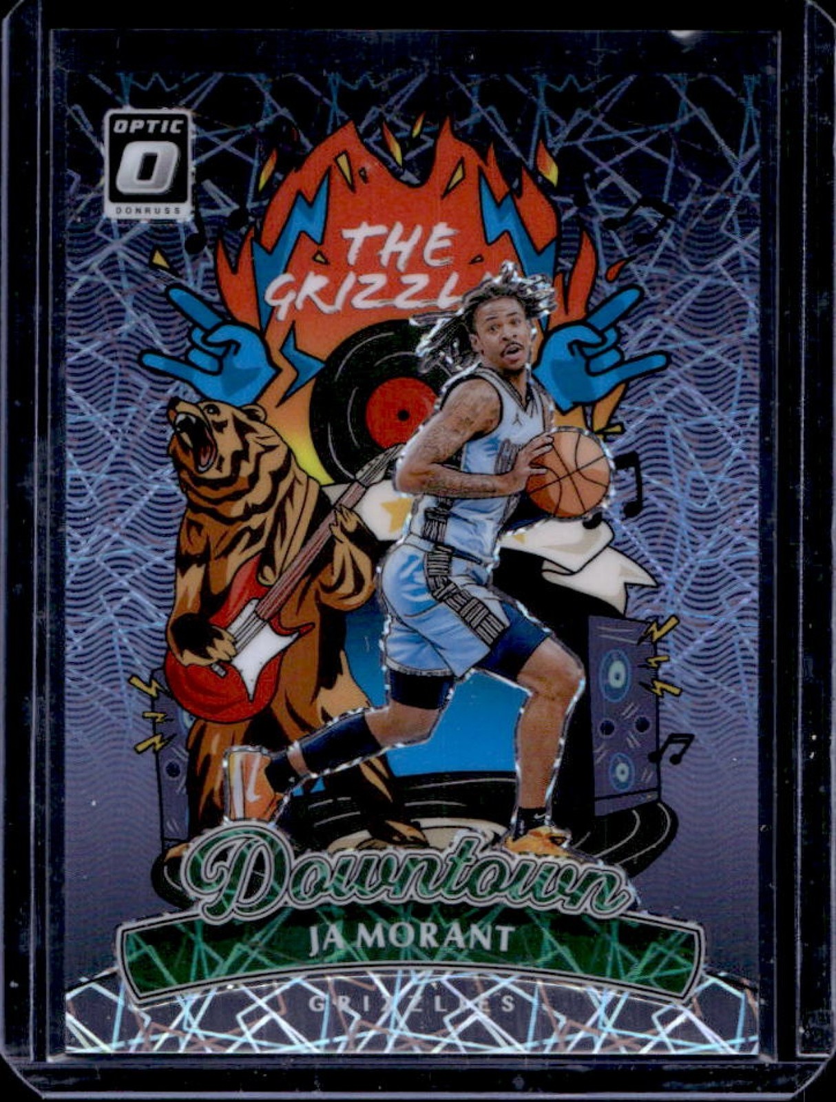 2024-25 Donruss Optic Ja Morant Downtown #6 Grizzlies