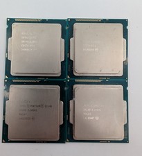 Intel Pentium G3240 3.1 GHz 5GT/s LGA 1150 Desktop CPU Processor SR1K6 Lot Of 4